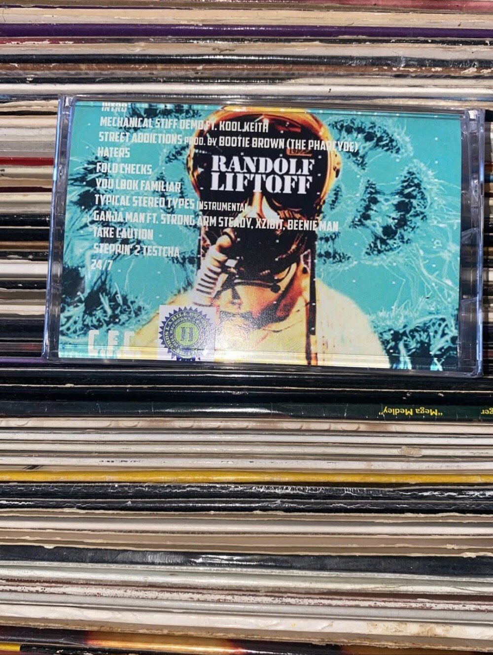 🚀🚀 RANDOLF LIFTOFF serving your area .. on cassetteSealed new